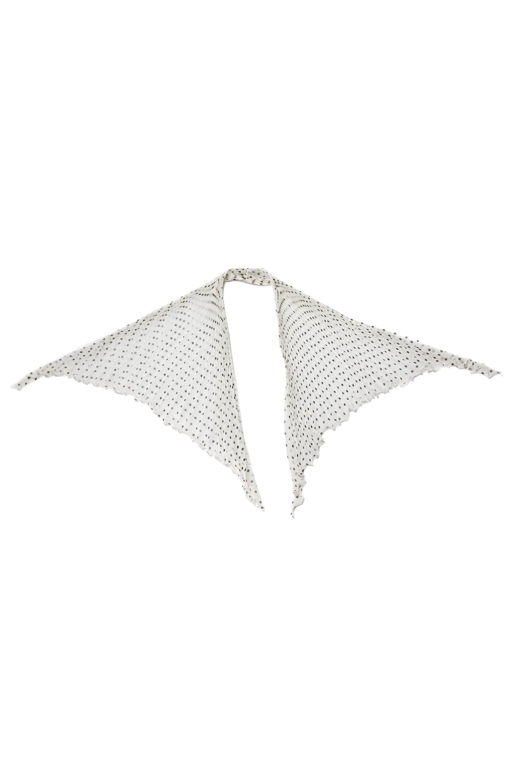 Polkadot Triangle Scarf