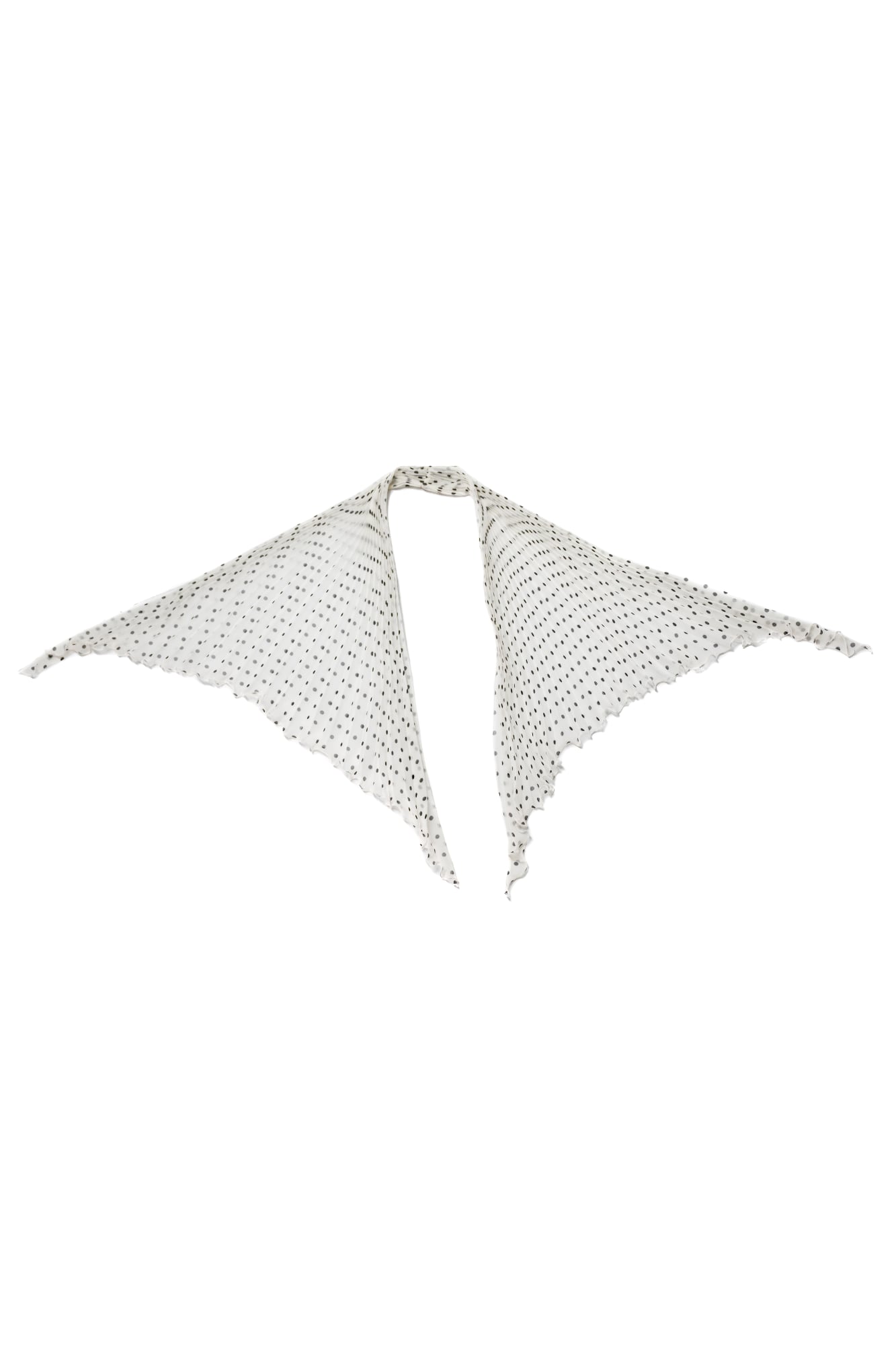 Polkadot Triangle Scarf