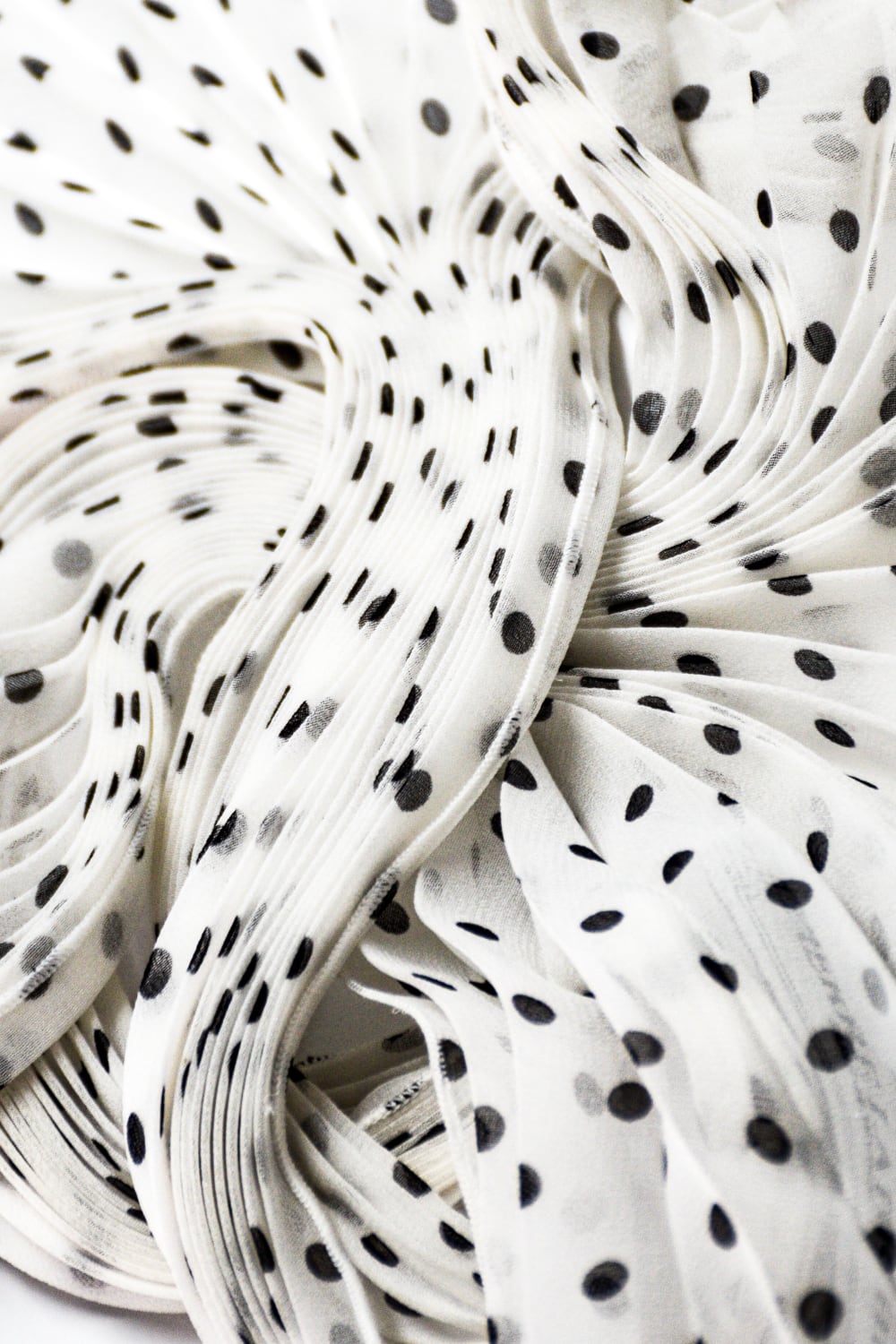 Polkadot Triangle Scarf